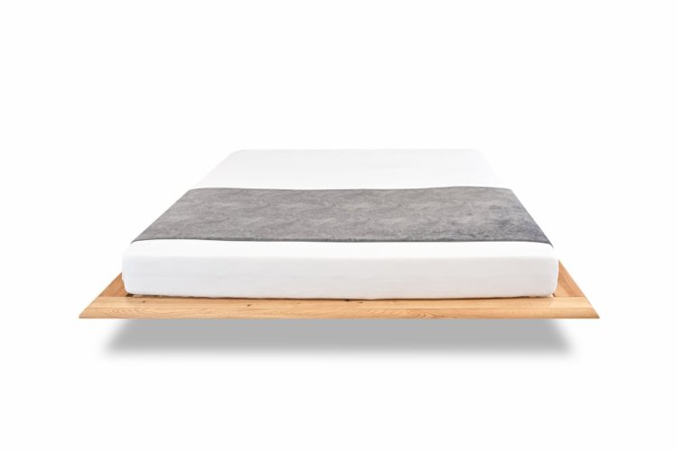 Postel Flat z masivního dřeva - Rozměr plochy pro matraci: 180x200, Dřevo: Třešeň